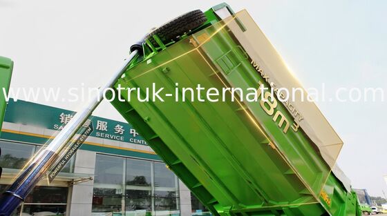 10 van de Capaciteitssinotruk Howo van de wielen Hoge Lading de Stortplaatsvrachtwagen 6 × 4 Aandrijvingstype