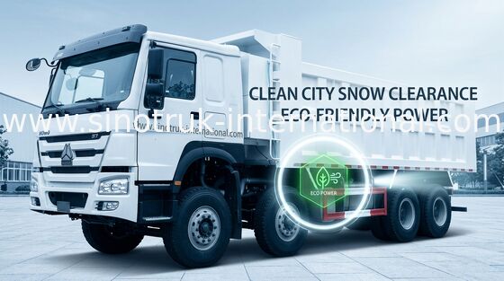 De Vrachtwagen van de de Kippersstortplaats van SINOTRUK HOWO 371HP 8X4 LHD 31-60tons 20-30CBM ZZ3317N3267W