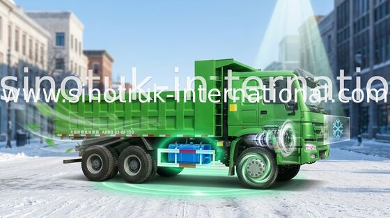 De Vrachtwagen van de de Kippersstortplaats van SINOTRUK HOWO 290HP 6X4 LHD 25tons 10-25CBM ZZ3257M2947A