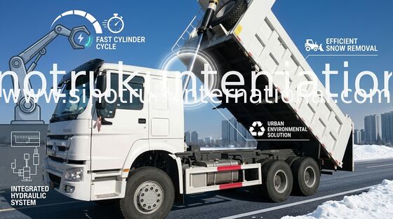 De Kippersvrachtwagen 6X4 336HP LHD 25-40tons 10-25CBM ZZ3257N3447A1 van SINOTRUK HOWO