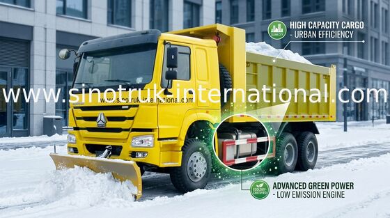 De Stortplaatsvrachtwagen 290HP 6X4 LHD 25-40tons 10-25CBM ZZ3257M2947A van SINOTRUK HOWO