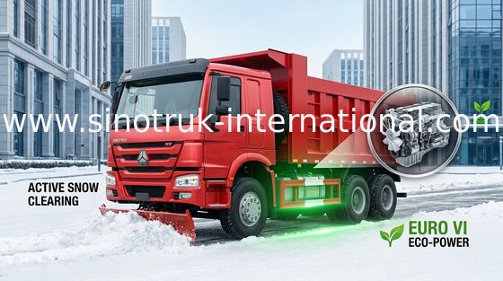De Vrachtwagen van de de Kippersstortplaats van SINOTRUK HOWO 336HP 6X4 LHD 25-40tons 10-25CBM ZZ3257N3447A1