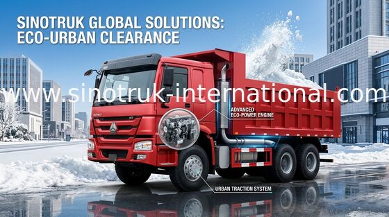 De Vrachtwagen van de kippersstortplaats SINOTRUK HOWO 371HP 6X4 LHD 25-40tons 10-25CBM ZZ3257N3447A1