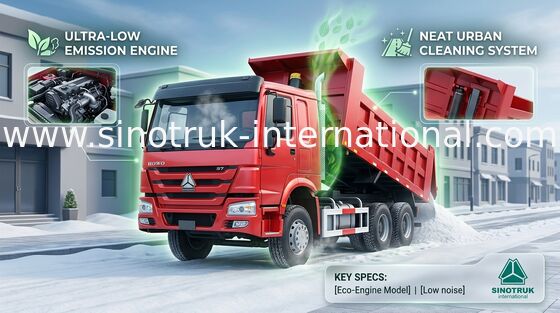 De Vrachtwagen van de de Kippersstortplaats van SINOTRUK HOWO 6X4 LHD 371HP 25tons 10-25CBM ZZ3257N3847A