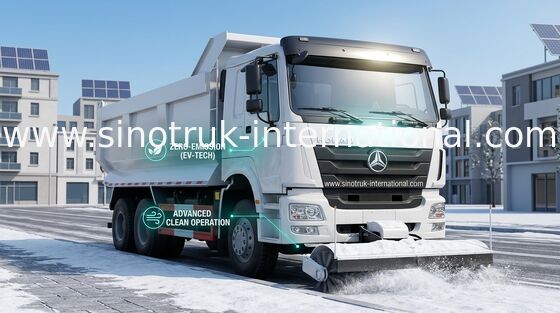 De Vrachtwagen van de de Kippersstortplaats van SINOTRUK HOWO 25-40tons 371HP 6X4 LHD 10-25CBM ZZ3257N3647A