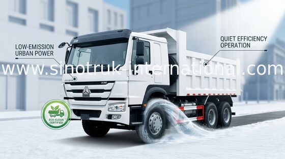 De Vrachtwagen van de kippersstortplaats SINOTRUK HOWO 10 wielen 10-25CBM lading 25-40tons ZZ3257N3647A