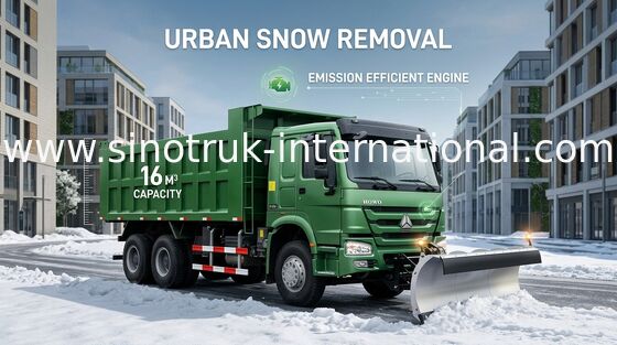 De Vrachtwagen van de kippersstortplaats SINOTRUK HOWO 25tons 371HP 10wheels LHD 10-25CBM ZZ3257N3847A