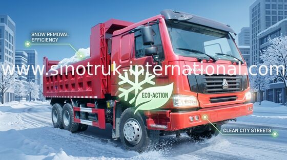 Vrachtwagen van de de Kippersstortplaats van SINOTRUK HOWO 10 wielen 10-25CBM lading 25-40tons ZZ3257N3647A