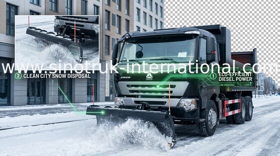 De Vrachtwagen van de kippersstortplaats SINOTRUK HOWO A7 371HP 6X4 25tons ZZ3257N3847N1