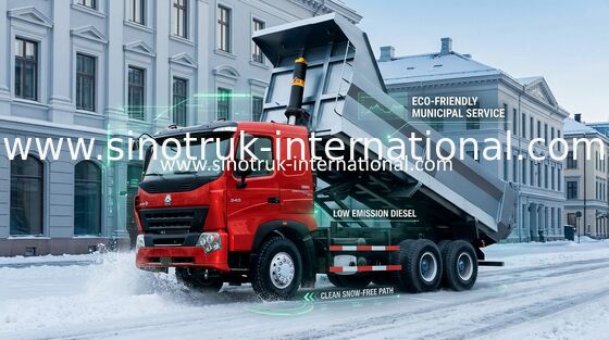 De Vrachtwagen van de kippersstortplaats SINOTRUK HOWO A7 6X4 25-40tons ZZ3257N3847N1