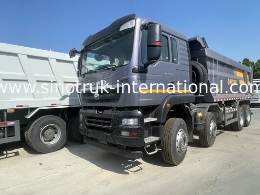 SINOTRUK TX Model 400HP 8X4 Tipper Dump Truck Constructie Front Lifting Customization