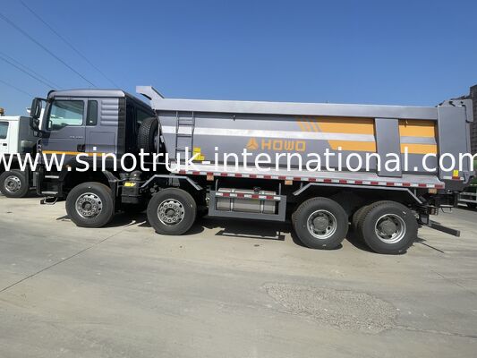 SINOTRUK TX Model 400HP 8X4 Tipper Dump Truck Construction  Front Lifting  Customer customization