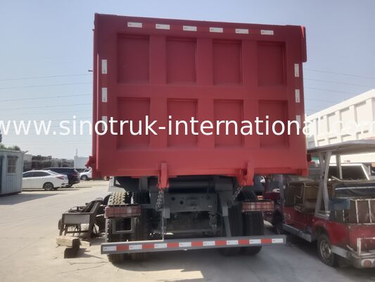 Sinotruk NX Tipper Dump Truck met 371 pk motor, 40-50T capaciteit en 8×4 aandrijving voor zwaar vervoer Rood