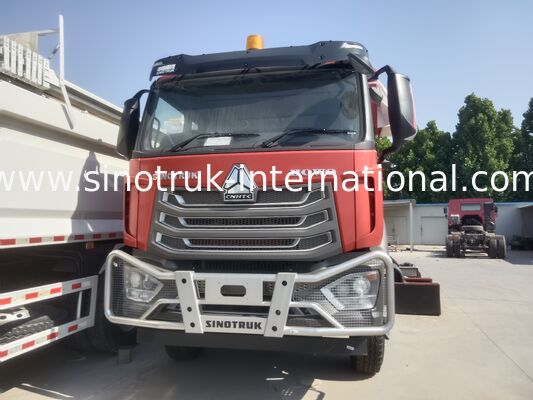 Sinotruk NX Tipper Dump Truck met 371 pk motor, 40-50T capaciteit en 8×4 aandrijving voor zwaar vervoer Rood