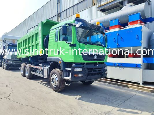 Fabrieksdirect HOWO TX 371HP 6X4 Middenheffende Dump Truck, 40-60 ton laadvermogen, 20CBM Cargo Box, dubbele 16 ton achteras, enkele 9,5 ton vooras, 13R22,5 banden