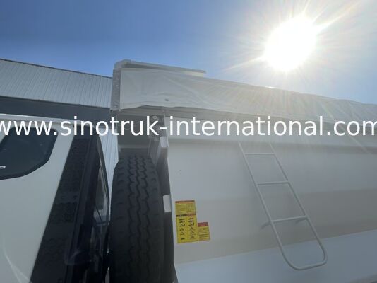HOWO-NX Dump Truck met 380 pk Weichai-motor, elektrische traliewerk en zware mangaanstaal vrachtbus