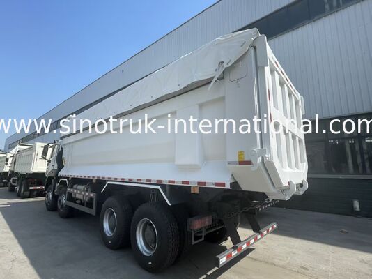 HOWO-NX Dump Truck met 380 pk Weichai-motor, elektrische traliewerk en zware mangaanstaal vrachtbus