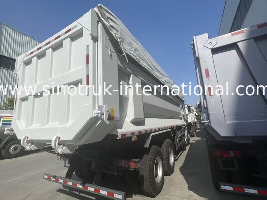 HOWO-NX Dump Truck met 380 pk Weichai-motor, elektrische traliewerk en zware mangaanstaal vrachtbus