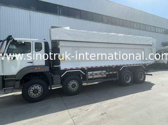 HOWO-NX Dump Truck met 380 pk Weichai-motor, elektrische traliewerk en zware mangaanstaal vrachtbus