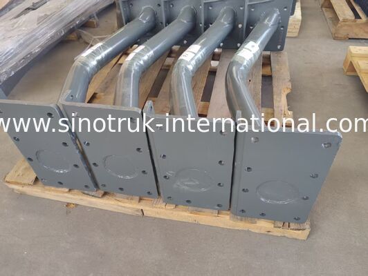 Achtervering van de motor, buisvormige dwarsbalk WG9731590135