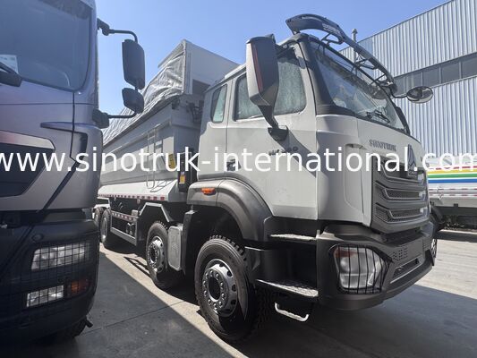 SINOTRUK HOWO NX Cab Tipper Dump Truck 380HP 6X4 Een waarschuwingslicht met een traan