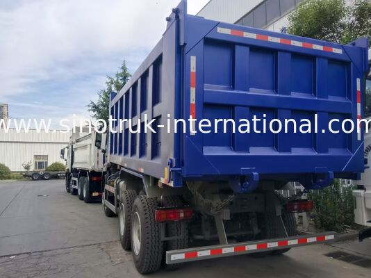 HOWO-NX Dump Truck met 371 pk SINOTRUK-motor, elektrische traliewerk en zware mangaanstaal vrachtbus
