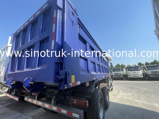 HOWO-NX Dump Truck met 371 pk SINOTRUK-motor, elektrische traliewerk en zware mangaanstaal vrachtbus