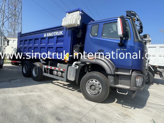 HOWO-NX Dump Truck met 371 pk SINOTRUK-motor, elektrische traliewerk en zware mangaanstaal vrachtbus