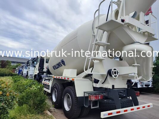 Heavy Duty HOWO 8x4 16m3 Betonmixer Truck 371HP Motor PMP Versnellingsreducer Voor de bouw