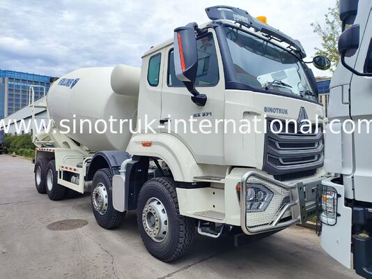 Heavy Duty HOWO 8x4 16m3 Betonmixer Truck 371HP Motor PMP Versnellingsreducer Voor de bouw