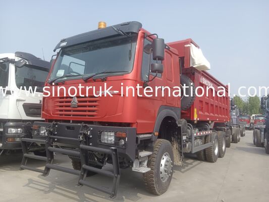 SINOTRUK HOWO Ghost Face Cab 400HP LHD Kipper Dump Truck 6X4