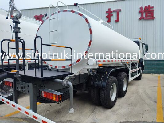 25 kubieke meter HOWO water tank sprinkler truck met 380 pk krachtige motor