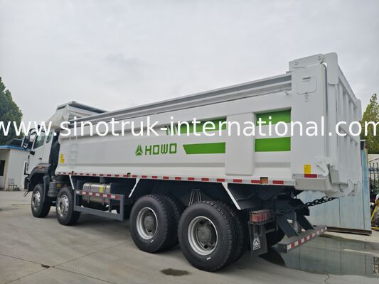 HOWO 8X4 380PK NX Kipper Vrachtwagen Met Zeil Klep RHD
