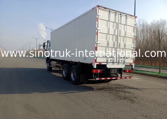 6×4 aandrijving type zware vrachtwagen aangedreven door Sinotruk versnellingsbak met een superieure laadverwerking en operationele betrouwbaarheid
