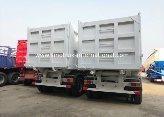 Semi de Aanhangwagenvrachtwagen van de hoge snelheidskipper voor Mijnbouw en Bouw 25-45 CBM