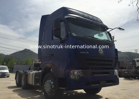 Van de de Aanhangwagentractor van SINOTRUK HOWO Semi de Vrachtwagenhoofd met Airconditioner 60-70 Ton