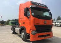 Betrouwbare Howo-Oranje de Kleurentractor van de Tractorvrachtwagen en Vrachtwagen Laag Brandstofverbruik