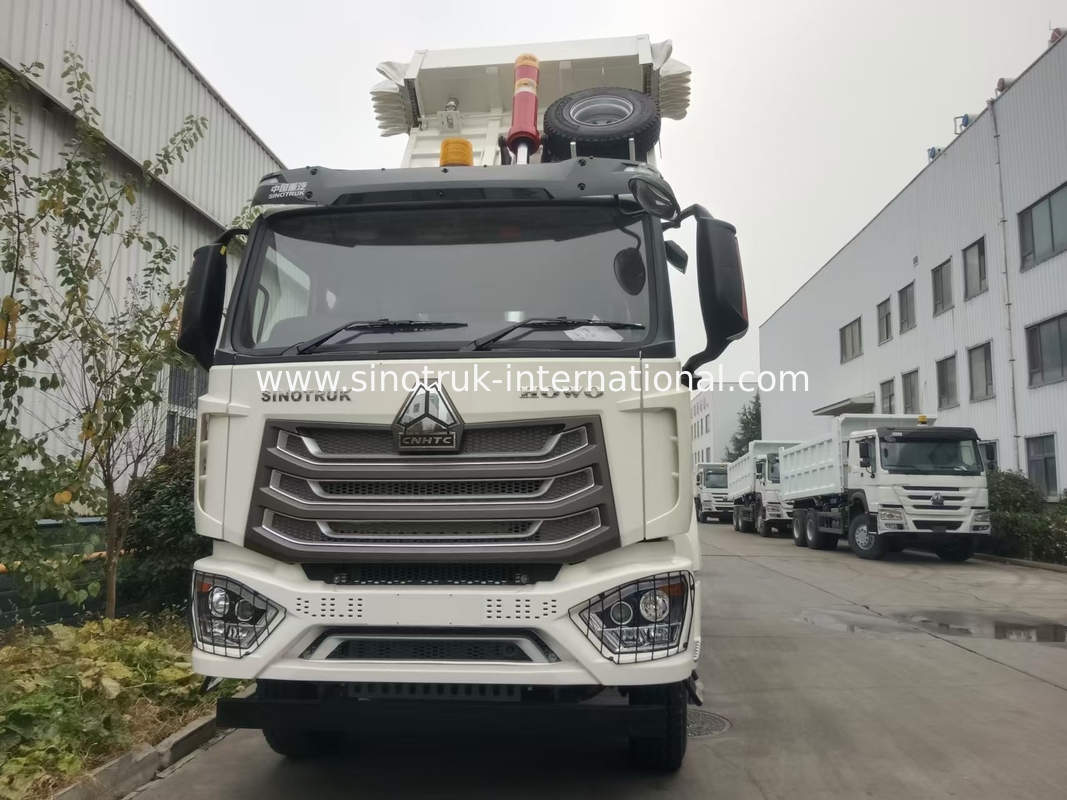30 - 40 ton RHD 10 wielen Tarpaulin Sinotruk Howo 6x4 Tipper Truck voor de bouw