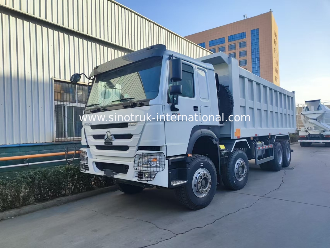 Grote capaciteit 27 kubieke meter 4 as dumptruck 400 pk voor efficiënte werking