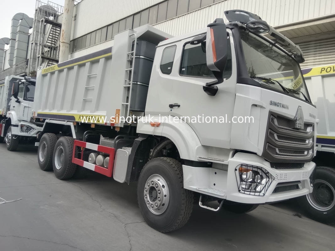 30-40 ton RHD 10 wielen dumptruck SINOTRUK Haohan voor de bouw Wit