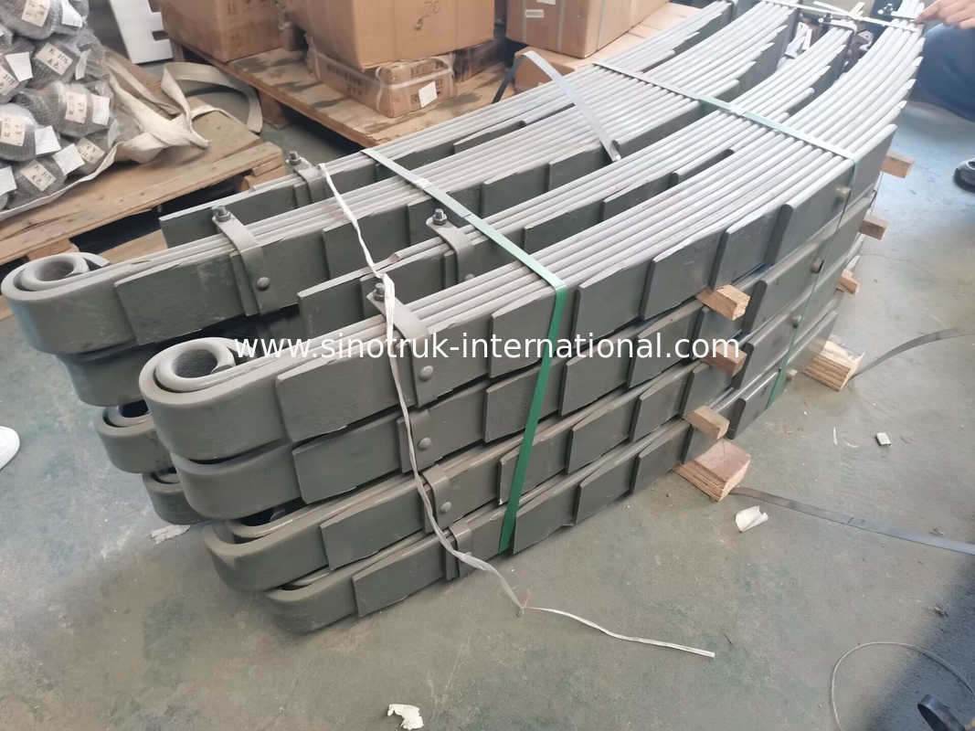 SINOTRUK Onderdelen Bus achterste stalen veer ((290 pk) WG9719520020 Bus voorste stalen veer ((290 pk) WG9100529002