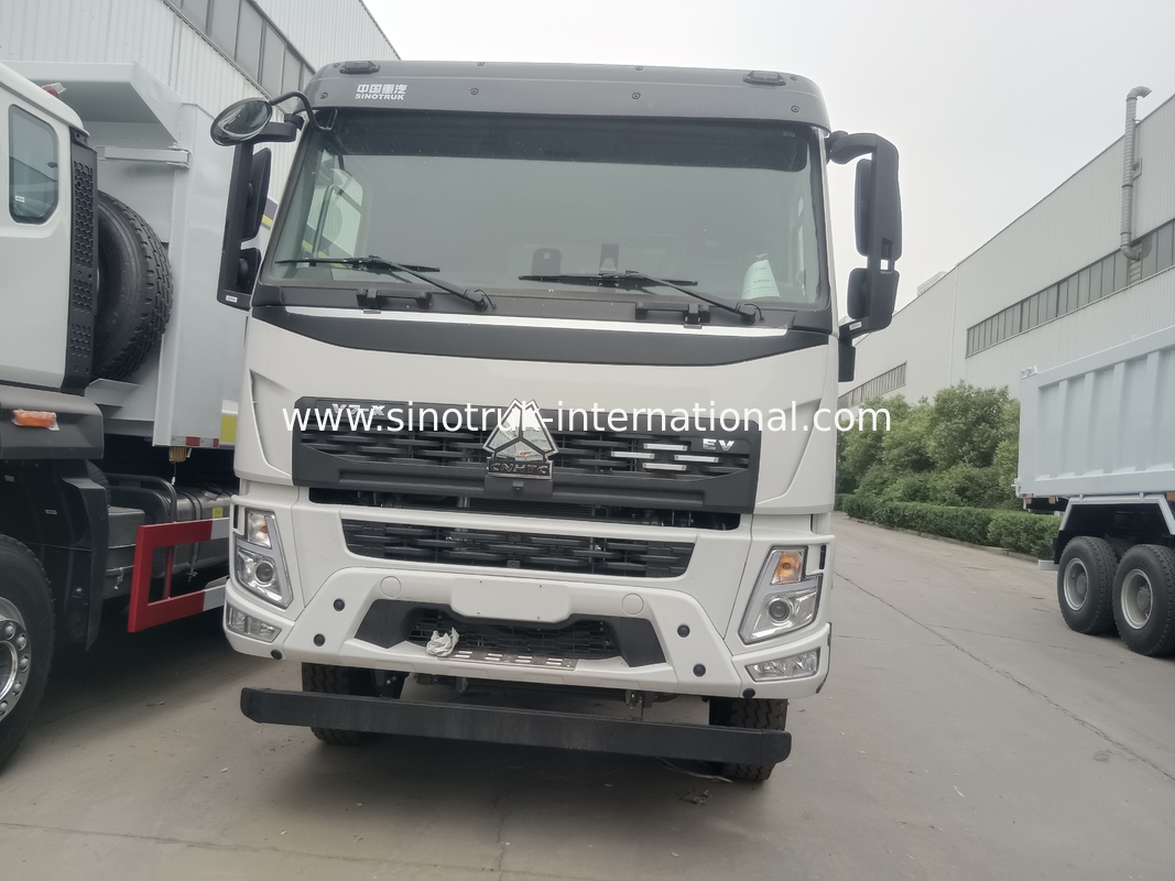 SINOTRUK HOWO 380HP Tipper Dump Truck 12 Wielen LHD 31 Tons 20-30CBM V7-X Cab