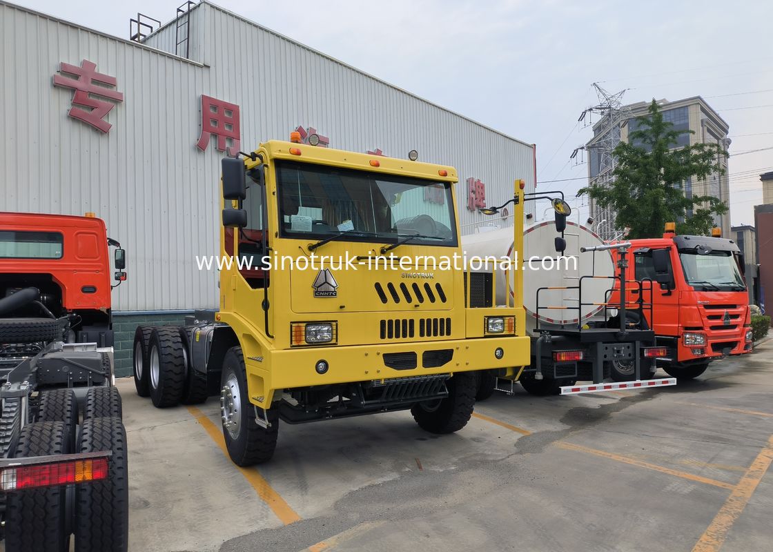 Versatile zware vrachtwagen met vrachtbus afmetingen 5800*3200*1800mm en truckcabine HW7D