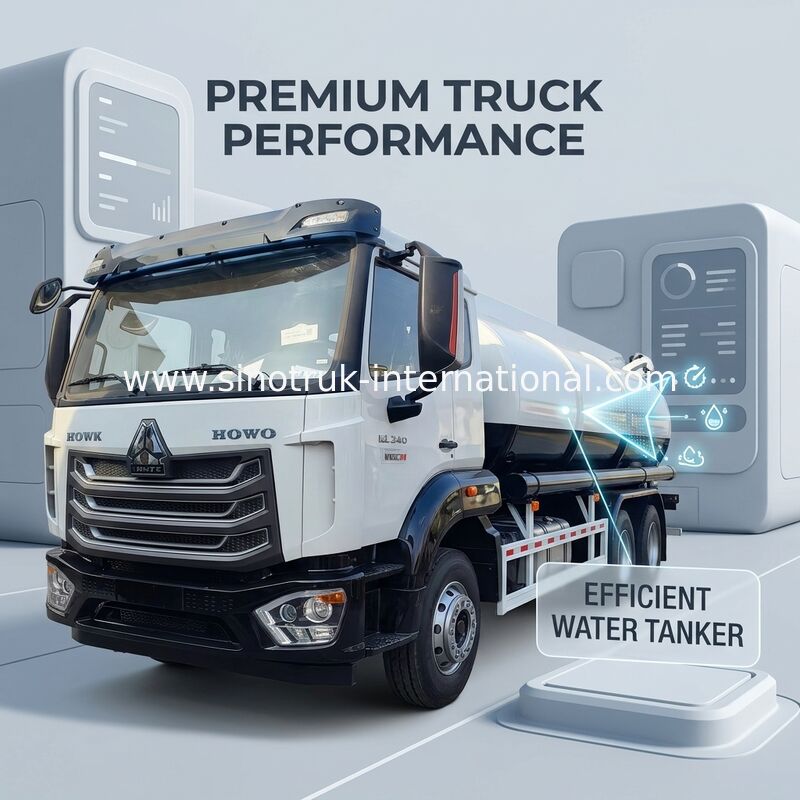 HOWO 300HP 10CBM 4x2 rioolzuigtruck: zware kracht, nauwkeurig schoonmaken en ongeëvenaarde efficiëntie