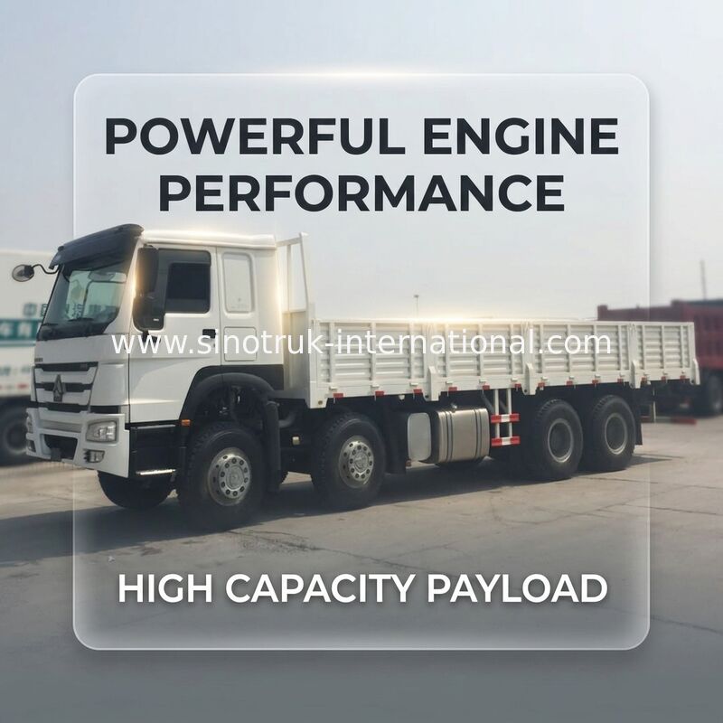 SINOTRUK op zwaar werk berekende Vrachtwagen 9280 van de Vrachtwagenlading * 2300 * 800mm Commerciële Vrachtwagen en Bestelwagen