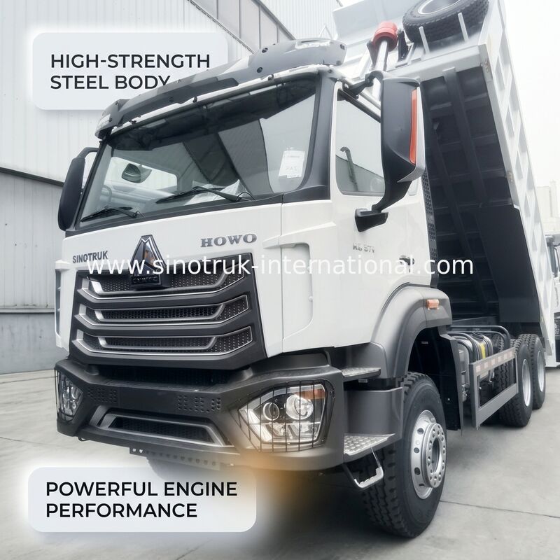 SINOTRUK HOHAN Nieuwe Howo Tipper Dump Truck met 371 pk motor 6×4 aandrijving en 19-20CBM capaciteit