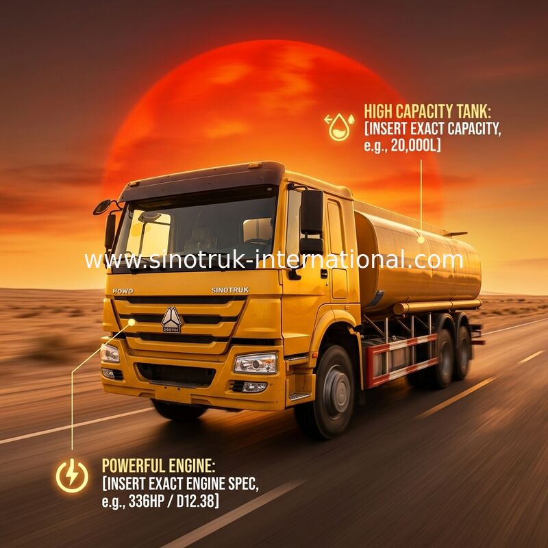 Radiale van het Vervoersvrachtwagens 6X4 LHD van de BandStookolie Euro 2 336HP verlengde Cabine