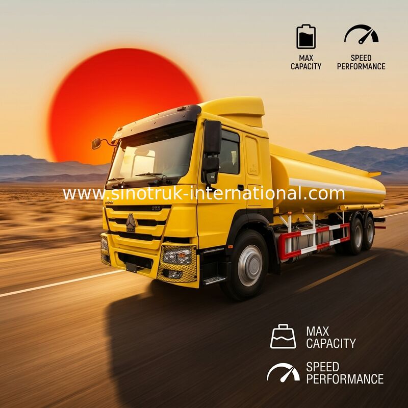 Van het de Tankwagen6x4 RHD Euro2 290HP Gas van de hoog rendement16-20cbm Olie de Tankervrachtwagen