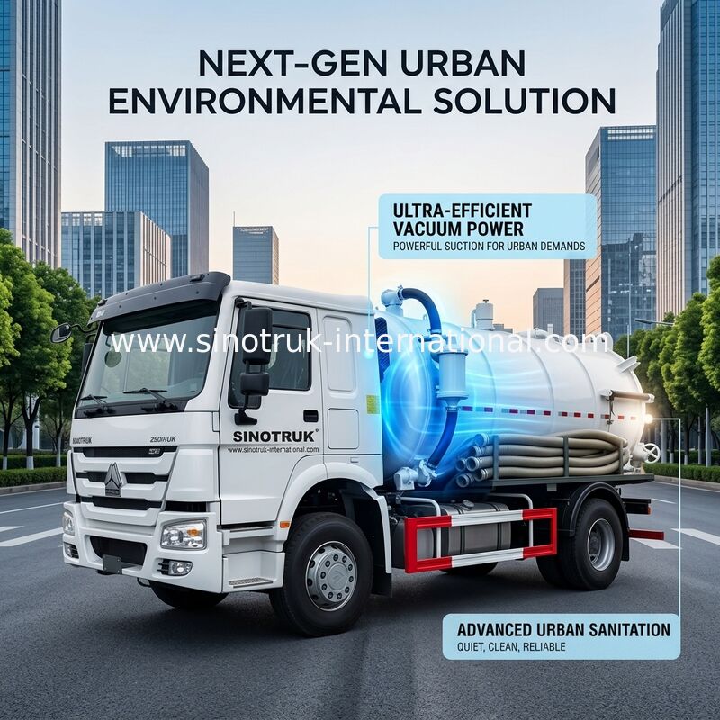 Van de de Rioleringszuiging van de hygiëneonderneming de Vrachtwagen 8-12CBM RHD 4X2, Vloeibaar Afvalvrachtwagens