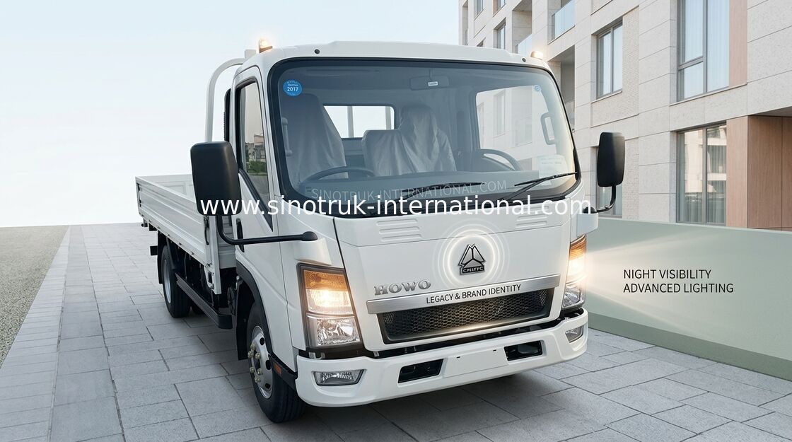 Lichte Vrachtwagen 3-5 Ton 6 wielen LHD van SINOTRUK HOWO voor Logistiek ZZ1047D3414C143